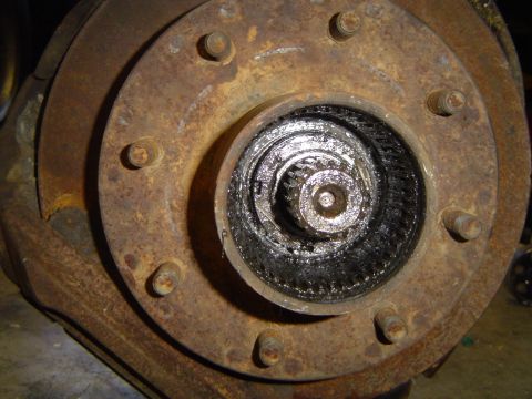 1979 Ford Bronco - With that out, its the same spindle nut setup as the d44