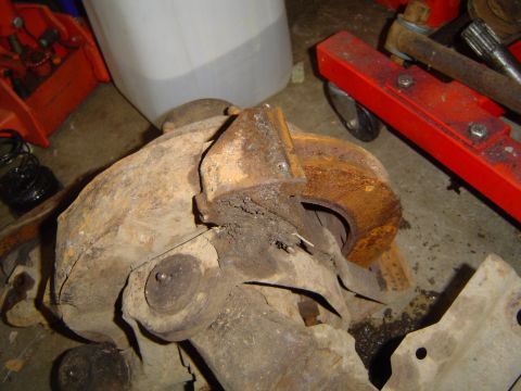 1979 Ford Bronco - Caliper off