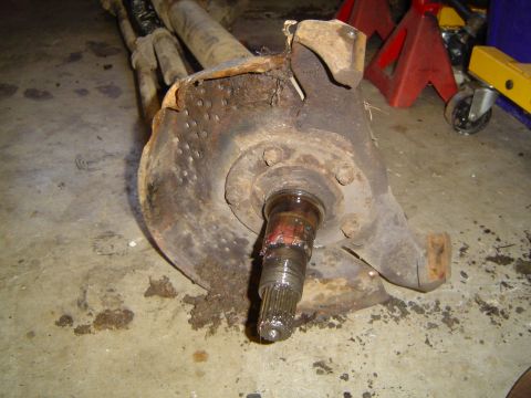 1979 Ford Bronco - Rotor off