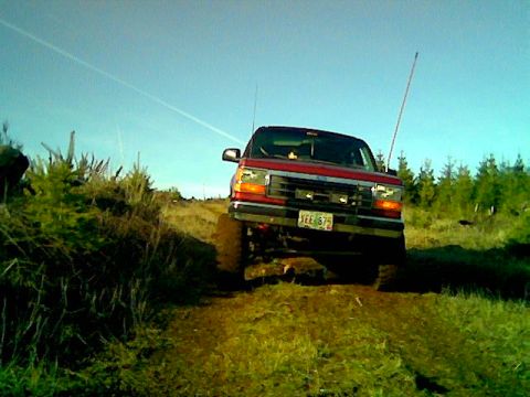 1991 Ford Explorer - This 1991 Ford Explorer is captured driving off-road on a sunny day.