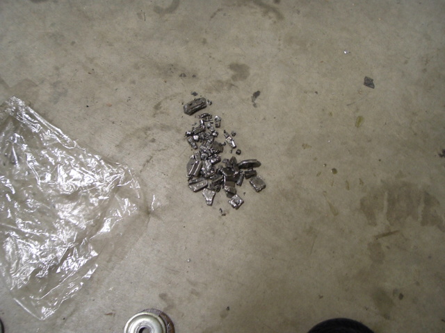 whats left of the driver on the bad side