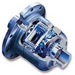 1995 Ford Bronco - This is a detailed illustration of a vehicle's differential, showing its internal gears and components.
