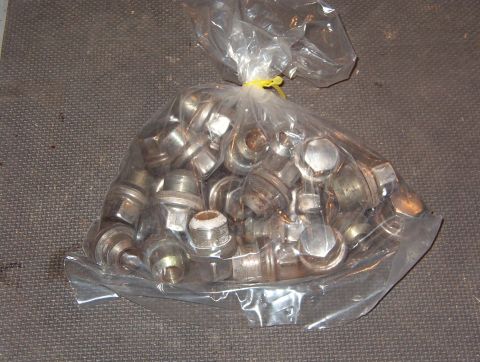 1983 Ford Bronco - SOLD Lug Nuts USED & rough. Suitable for removing the covers.