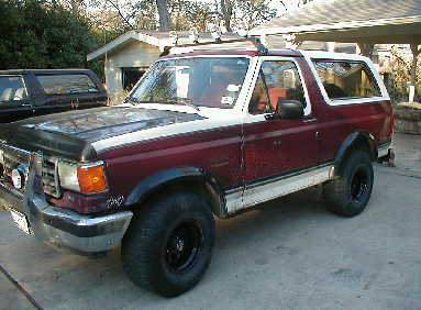 1989 Ford Bronco “truck”