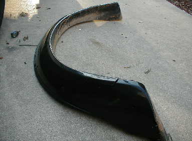 1989 Ford Bronco - passenger rear flare
