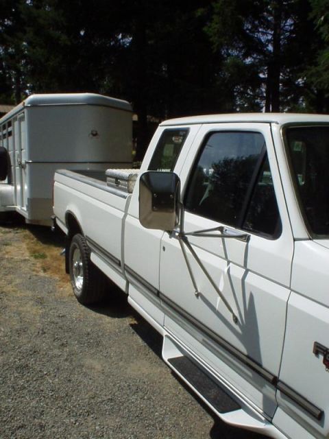 1993 Ford C-350 (Centurion Conversions) - towing mirror