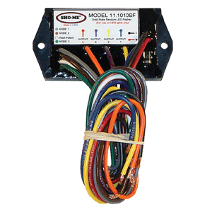 1998 Ford Crown Victoria - This is a SHO-ME Model 11.1010SF Solid State Random-LED Flasher with multiple output wires.