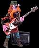 1968 Ford Mustang - Floyd Pepper, the bass player for Dr. Teeth and the Electric Mayhem, is shown playing his instrument.