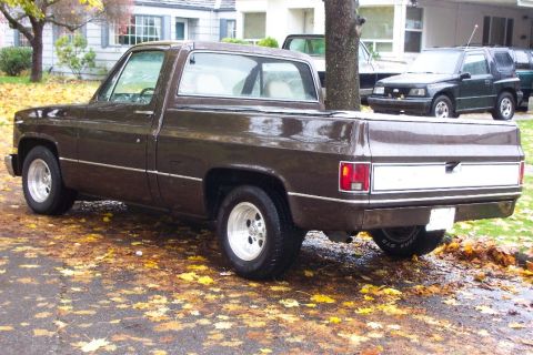 1979 Pontiac Trans Am - This pickup truck appears to be from the mid-1970s, not a 1979 model.