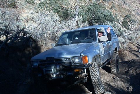1986 Ford Bronco - This is Bill. One hell of a guy. This was also his first time wheeling his Toyota. Dr. Smash built Bills rig which consists of a strait axl…