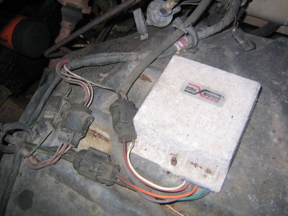Engine wiring harness and Borg Warner ignition module