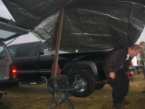 1989 Ford Bronco - The 2X6 holding up our shelter