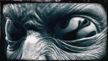 1991 Ford Bronco - An extreme close-up captures the intricate details of a human eye, revealing complex patterns within the pupil.