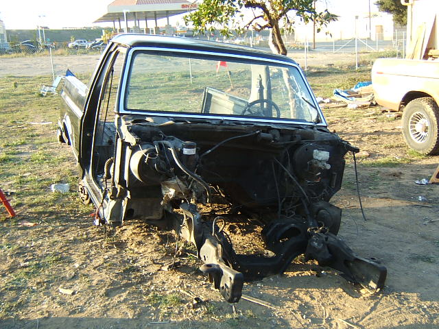 Last of the parts Bronco.. Like  a horse being put out to pasture.