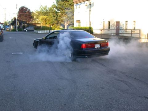 1990 Ford Thunderbird - Testing the rebuilt limited slip.