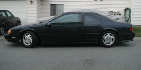 1990 Ford Thunderbird - Eibach 1.5" coils.
