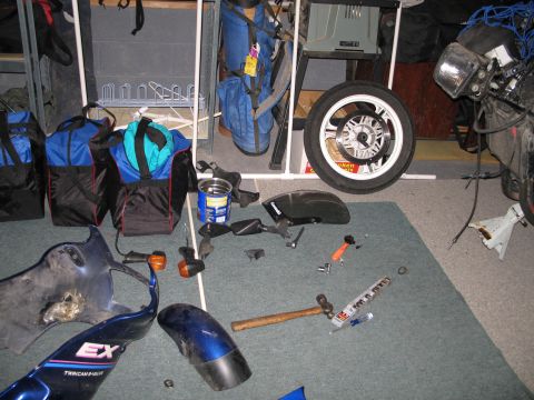 1990 Kawasaki Ninja “Lawnmower - SOLD”