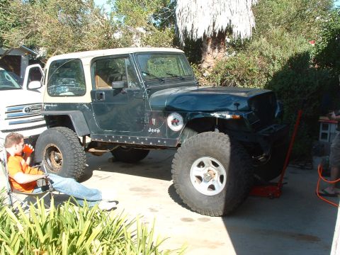 1994 Jeep Wrangler “Partially Erect YJ”