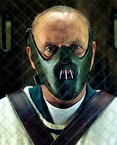 1991 Ford Bronco - This image shows a man wearing a mask similar to the one worn by Hannibal Lecter.