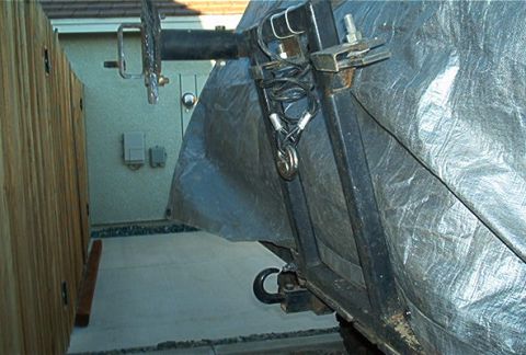 1986 Ford Bronco - I finally killed one of my first projects. This is what happens when you're "flying" down a back road around 35mph and hit a big old hole t…