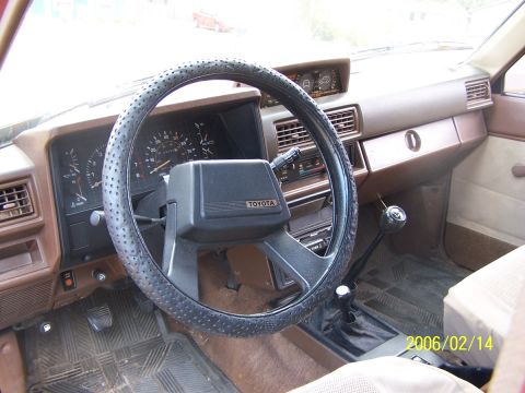 1984 Toyota 4Runner - Interior view of a 1984 Toyota 4Runner, highlighting the dashboard and driver's controls.