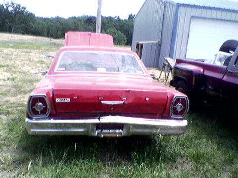 1965 Ford Galaxie - Ooooh, bad pole, BAD!