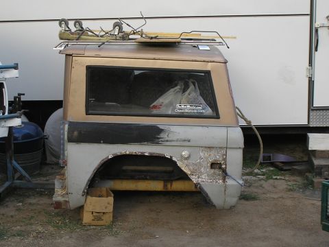 1966 Ford Bronco - trailer project thrown together..update this later