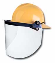 1985 Ford Bronco - This is a hard hat with a face shield, not a 1985 Ford Bronco.