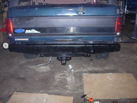 1993 Ford Bronco - Bolted on and painted