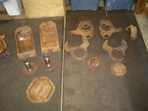 1989 Ford Bronco - Got all the old parts back from being cleaned