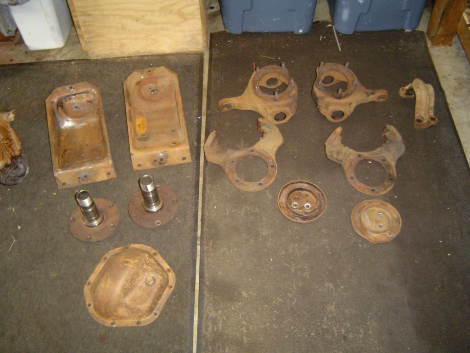 Got all the old parts back from being cleaned