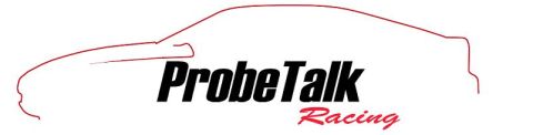 1990 Ford Probe - Probetalk Racing shirt logo. 1st Gen version shown.