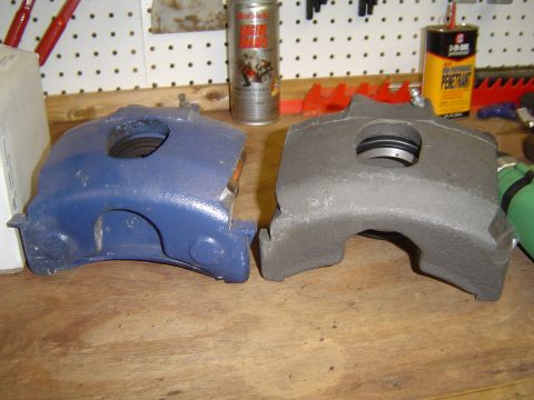 1989 Ford Bronco - Comparison between 79 bronco and 73 thunderbird caliper