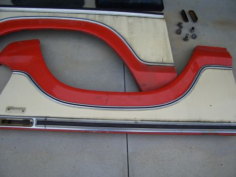 1978 Ford Bronco - Vehicle body panels and trim pieces are shown disassembled, with hardware visible.