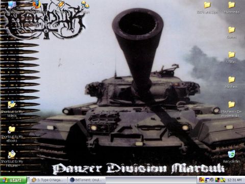 1991 Ford LTD Crown Victoria - This is a computer desktop background a tank with the text 'Panzer Division Marburg' and 'Supermotors.net'.