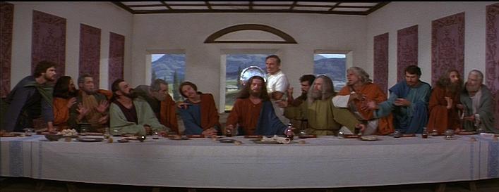 History of the World Part One 

Comicus poses at the Last Supper for DaVinci.