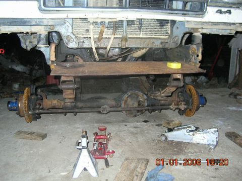1991 Ford F-150 - hanging full droop