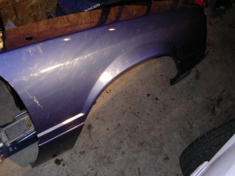 1988 Ford Mustang - Right fender. Got both fenders for $20 on ebay.