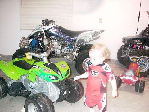 2003 Suzuki LTZ400 - Starting her out right!