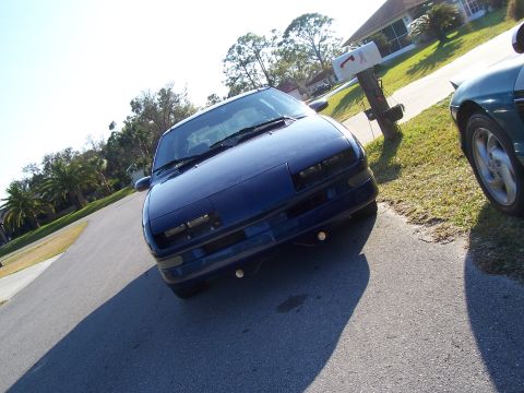1994 Ford Probe - Front view of a 1994 Ford Probe parked on a residential street.