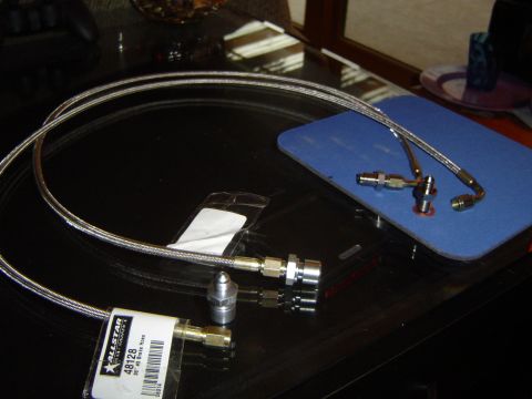 1989 Ford Bronco - Brake lines from Bluetorch fab