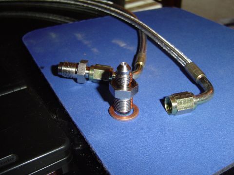 1989 Ford Bronco - Tbird caliper 7/16 adapter