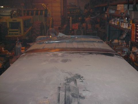 1990 Ford C-350 (Centurion Conversions) - new roof section welded in