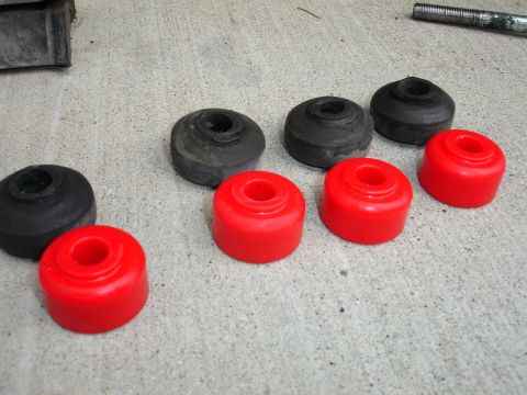 1995 Ford Taurus - old rubber, new poly