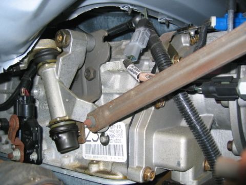 1995 Ford Bronco - the E4OD/1356 manual shifter assembly/linkage I searcheth for.