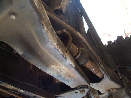 1989 Ford Bronco - Six inch lift, 4.88 gears 38" tires and a heavy right foot. End result is this