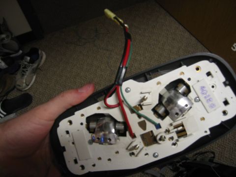 1995 Ford Bronco - wires added to contacts so that i can add a second one of these to light up the rear seats. i'm running the wires on top of the headliner w…