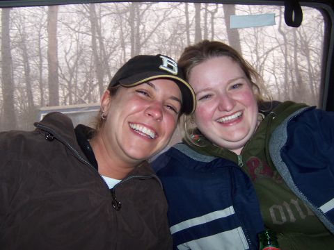 1978 Ford Bronco - Kristi and Suzy up to no good