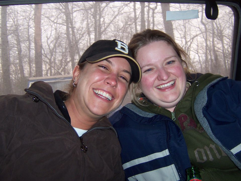 Kristi and Suzy up to no good
