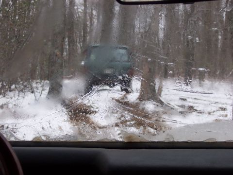 1978 Ford Bronco - Tommy in the lead